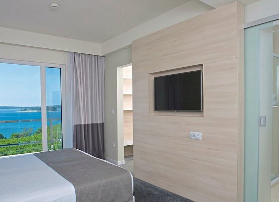 Park Plaza Belvedere - Wohnbeispiel Doppelzimmer Meerseite (Zimmercodierung DBC)