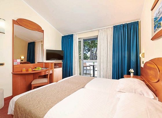 Villa Galijot Plava Laguna - Wohnbeispiel Doppelzimmer Superior (Zimmercodierungen DS1 & DBC)