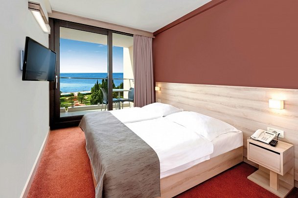 Materada Plava Laguna - Wohnbeispiel Suite Meerblick (Zimmercodierung W1M)