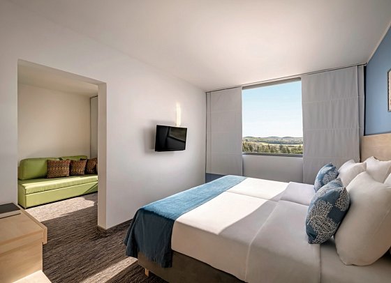 Valamar Diamant Hotel - Wohnbeispiel Juniorsuite für 2 plus 1 (Zimmercodierung JB1)