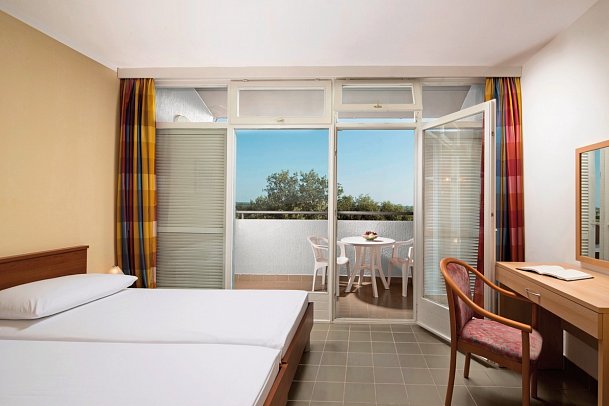 Lanterna Resort - Wohnbeispiel Appartement für 2 plus 1 Meerseite (Zimmercodierung AB3)