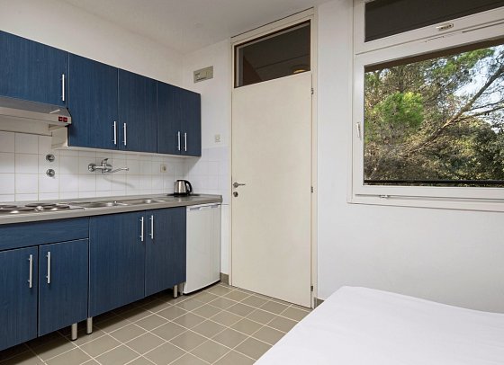 Lanterna Resort - Wohnbeispiel Appartement für 2 plus 1 Meerseite (Zimmercodierung AB3)