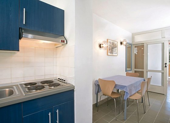 Lanterna Resort - Wohnbeispiel Appartement für 2 plus 2 Meerseite (Zimmercodierung AB4)