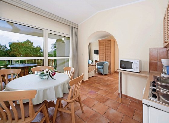 Apartments Bellevue Plava Laguna - Wohnbeispiel Appartement 2 Schlafzimmer (Zimmercodierung OB1)