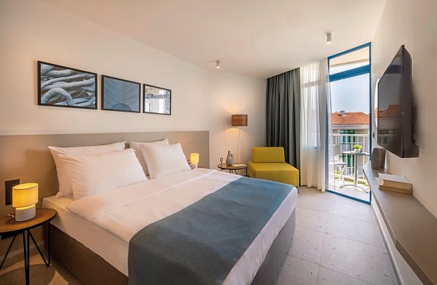 All Inklusive Resort Funtana - Wohnbeispiel Doppelzimmer Superior Meerseite für 3 Pers. (Zimmercodierung DSC)