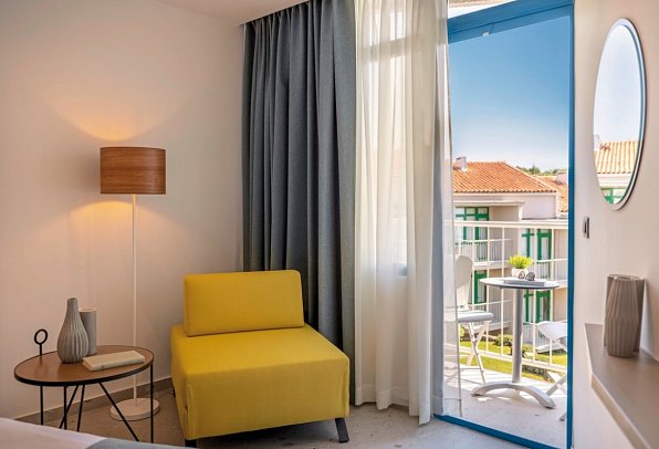 All Inklusive Resort Funtana - Wohnbeispiel Doppelzimmer Superior Meerseite für 3 Pers. (Zimmercodierung DSC)