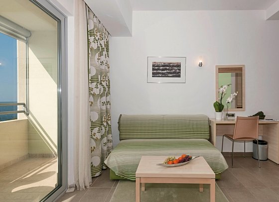 Resort Belvedere Apartments - Wohnbeispiel Appartement 1 Schlafzimmer Meerblick (Zimmercodierung ABO)