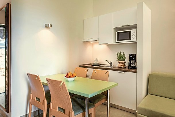 Resort Petalon Apartments - Wohnbeispiel Appartement 2 Schlafzimmer (Zimmercodierung OB1)