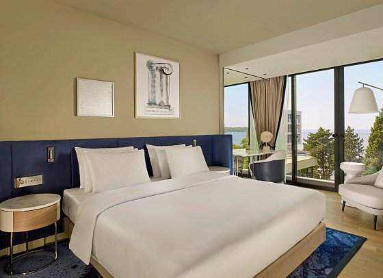 Grand Hotel Brioni Pula, A Radisson Collection Hotel - Wohnbeispiel Doppelzimmer Meerseite (Zimmercodierung DBC)