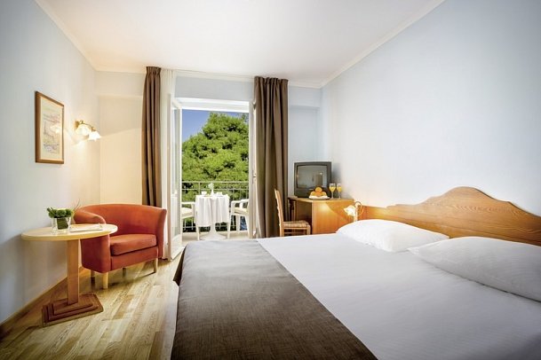 Island Hotel Katarina - Wohnbeispiel Doppelzimmer Meerseite (Zimmercodierung DBC)
