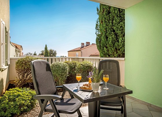 Resort Amarin Rooms - Wohnbeispiel Studio (Zimmercodierungen SB1 & SB2)