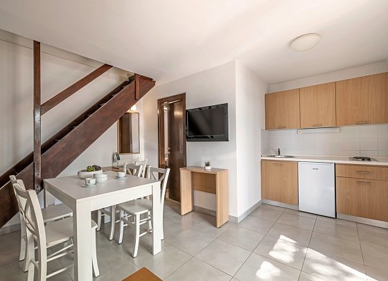 Resort Villas Rubin Apartments - Wohnbeispiel Appartement 2 Schlafzimmer Standard (Zimmercodierung OB1)