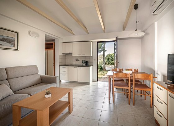 Resort Villas Rubin Apartments - Wohnbeispiel Appartement 1 Schlafzimmer (Zimmercodierung AB1)