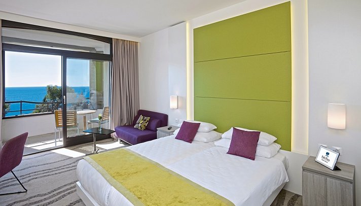 Park Plaza Histria - Wohnbeispiel Doppelzimmer Superior Meerseite (Zimmercodierung DSC)