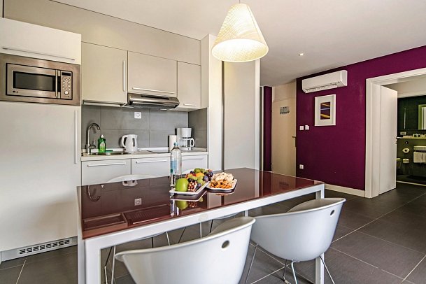 Park Plaza Verudela - Wohnbeispiel Apt. 1 Schlafzimmer Meerseite (Zimmercodierung ABC)