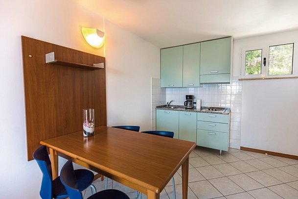 Splendid Resort - Wohnbeispiel Apt. 1 Schlafzimmer 4 Personen (Zimmercodierung AB1)