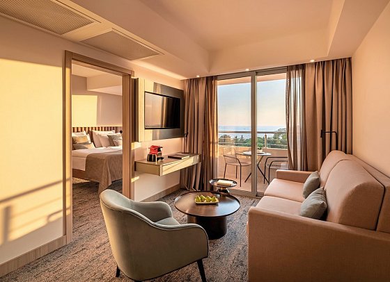 Aminess Vival Maestral Hotel - Wohnbeispiel Suite Superior Meerseite (Zimmercodierung WSC)