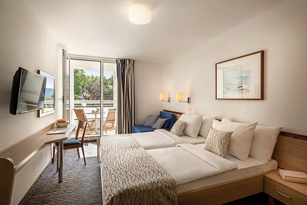 Valamar Sanfior Hotel & Casa - Wohnbespiel Zimmer für 2 plus 1 Meerseite (Zimmercodierungen TSU & TCU)