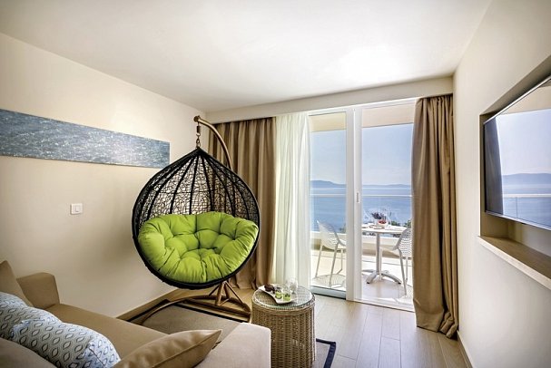 Girandella Resort Valamar Collection Designed for Adults - Wohnbeispiel Juniorsuite für 2 plus 1 Meerblick (Zimmercodierung JBM)