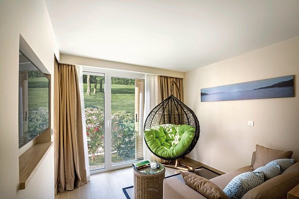 Girandella Resort Valamar Collection Designed for Adults - Wohnbeispiel Juniorsuite für 2 plus 1 (Zimmercodierung JBG)