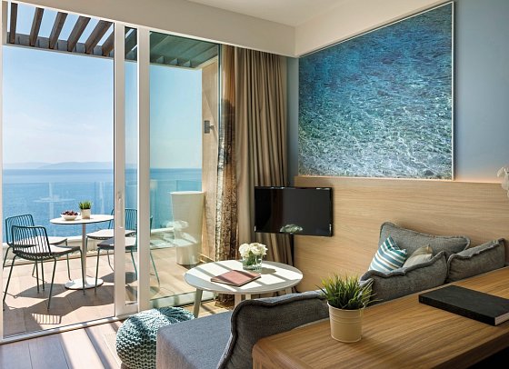 Girandella Resort Valamar Collection Maro Suites - Wohnbeispiel Suite für 2 plus 2 Meerblick (Zimmercodierung WIM)