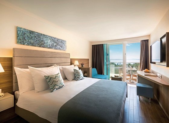 Valamar Bellevue Resort - Wohnbeispiel Zimmer für 2 plus 1 Meerseite (Zimmercodierung TSC)