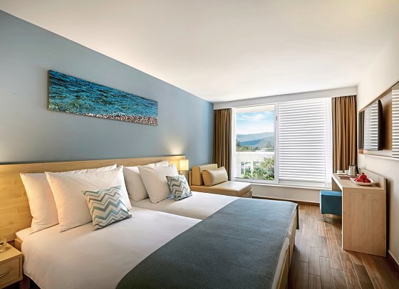 Valamar Bellevue Resort - Wohnbeispiel Zimmer für 2 plus 1 (Zimmercodierung TB1)