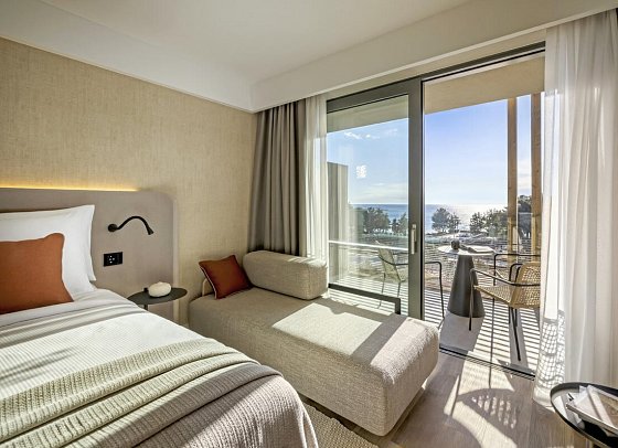 Pical Family Hotel Valamar Collection - Wohnbeispiel Zimmer für 2 plus 1 Meerseite (Zimmercodierung DBC)