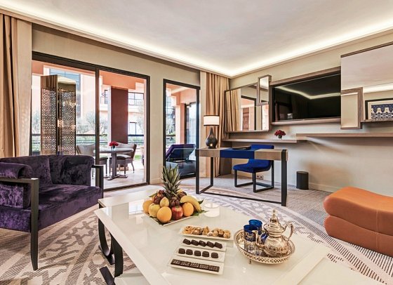 Mövenpick Hotel Mansour Eddahbi Marrakech - Wohnbeispiel Suite (Zimmercodierung WB2)