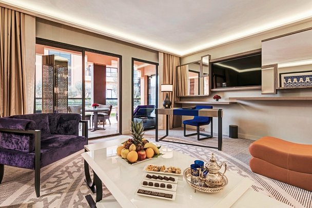 Mövenpick Hotel Mansour Eddahbi Marrakech - Wohnbeispiel Suite (Zimmercodierung WB2)