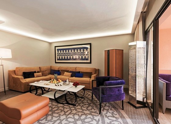 Mövenpick Hotel Mansour Eddahbi Marrakech - Wohnbeispiel Suite (Zimmercodierung WB2)