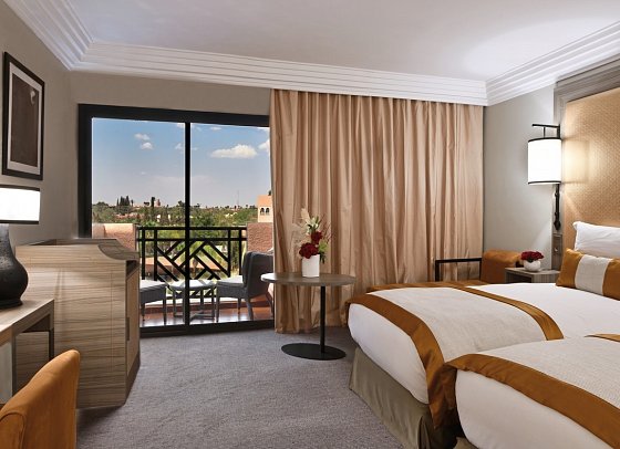 Mövenpick Hotel Mansour Eddahbi Marrakech - Wohnbeispiel Doppelzimmer Superior Gartenblick (Zimmercodierung DSG)