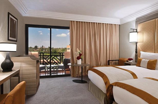 Mövenpick Hotel Mansour Eddahbi Marrakech - Wohnbeispiel Doppelzimmer Superior Gartenblick (Zimmercodierung DSG)