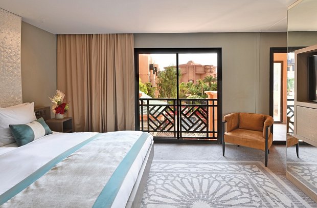 Mövenpick Hotel Mansour Eddahbi Marrakech - Wohnbeispiel Doppelzimmer Deluxe (Zimmercodierung DD1)