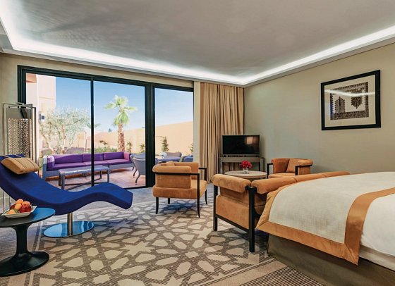 Mövenpick Hotel Mansour Eddahbi Marrakech - Wohnbeispiel Doppelzimmer Superior (Zimmercodierung DS1)