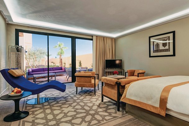 Mövenpick Hotel Mansour Eddahbi Marrakech - Wohnbeispiel Doppelzimmer Superior (Zimmercodierung DS1)