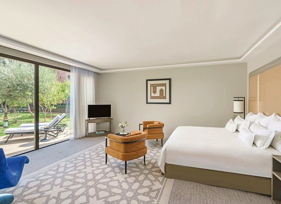 Mövenpick Hotel Mansour Eddahbi Marrakech - Wohnbeispiel Doppelzimmer Deluxe (Zimmercodierung DD1)