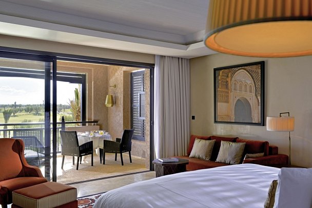 Fairmont Royal Palm Marrakech - Wohnbeispiel Junior Suite Atlas View