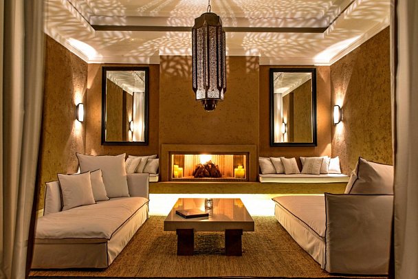 Mandarin Oriental Marrakech - Oriental Pool Villa Außen-Wohnbereich