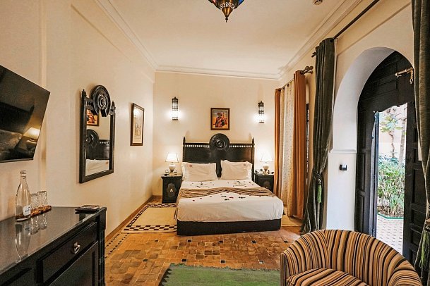 Riad Les Borjs de la Kasbah - Wohnbeispiel Doppelzimmer (Zimmercodierungen DB1 & DP1)
