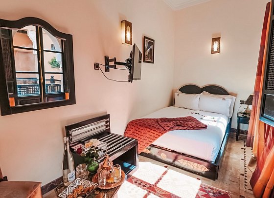 Riad Les Borjs de la Kasbah - Wohnbeispiel Einzelzimmer (Zimmercodierung EB1)