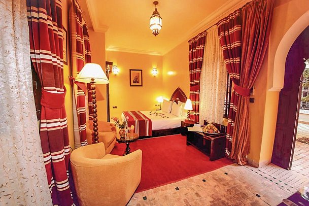 Riad Les Borjs de la Kasbah - Wohnbeispiel Doppelzimmer