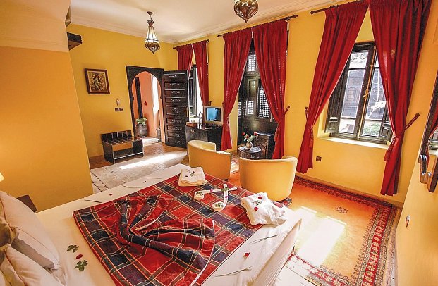 Riad Les Borjs de la Kasbah - Wohnbeispiel Doppelzimmer Premium