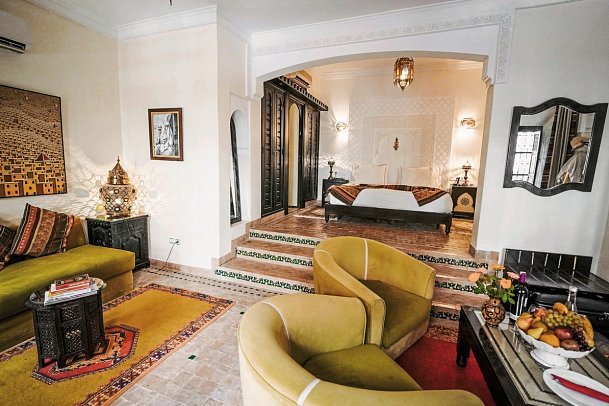 Riad Les Borjs de la Kasbah - Wohnbeispiel Suite (Zimmercodierung JB1)