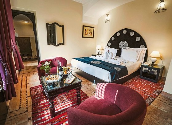 Riad Les Borjs de la Kasbah - Wohnbeispiel Doppelzimmer Premium (Zimmercodierung DM1)