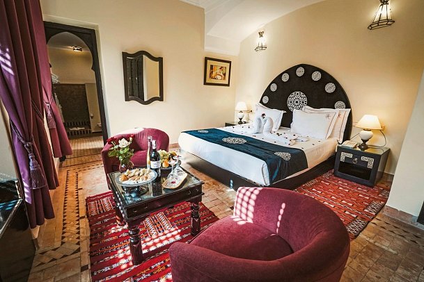 Riad Les Borjs de la Kasbah - Wohnbeispiel Doppelzimmer Premium (Zimmercodierung DM1)