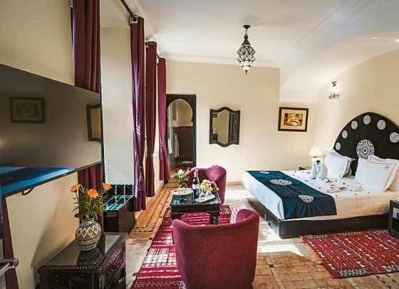 Riad Les Borjs de la Kasbah - Wohnbeispiel Doppelzimmer Premium (Zimmercodierung DM1)