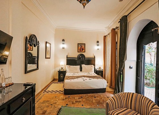 Riad Les Borjs de la Kasbah - Wohnbeispiel Doppelzimmer (Zimmercodierungen DB1 & DP1)