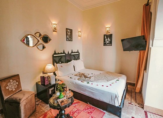 Riad Les Borjs de la Kasbah - Wohnbeispiel Einzelzimmer (Zimmercodierung EB1)