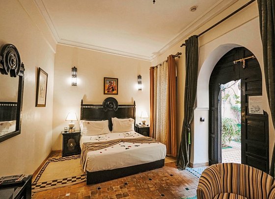 Riad Les Borjs de la Kasbah - Wohnbeispiel Einzelzimmer (Zimmercodierung EB1)